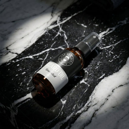 Unscented beard oil lifestyle image top