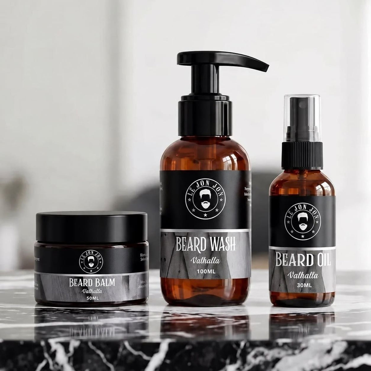 Vahalla trio beard pack