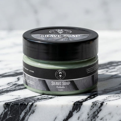 Valhalla shave soap lifestyle image