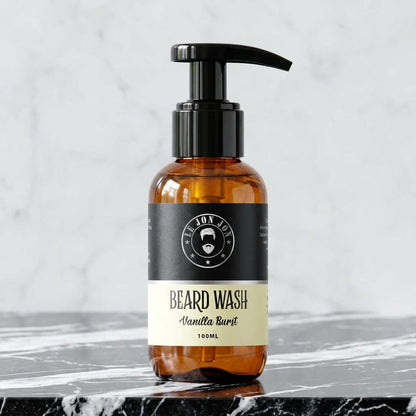 Vanilla Burst Beard Wash lifestyle image