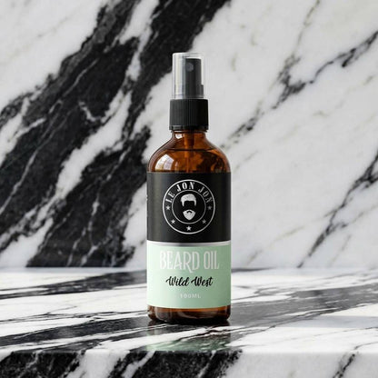 Wild West 100ml beard oil lifestyle image