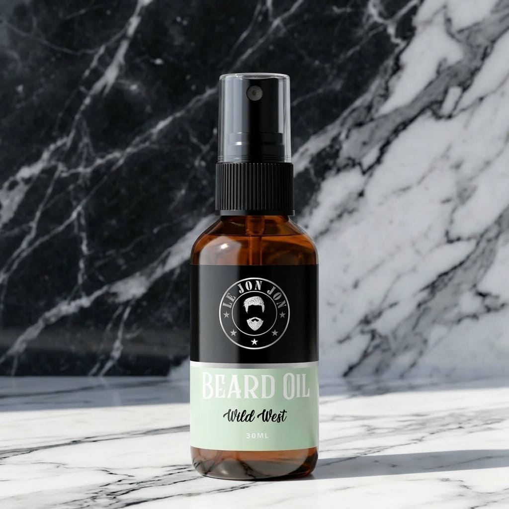 Wild West beard oil lifestyle image