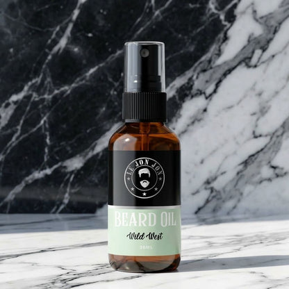 Wild West beard oil lifestyle image