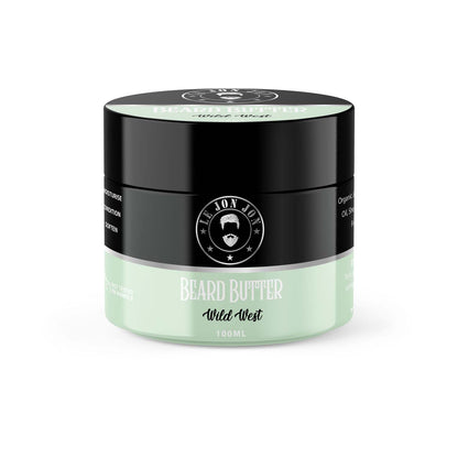 Lejonjon beard butter jar Wild West scented