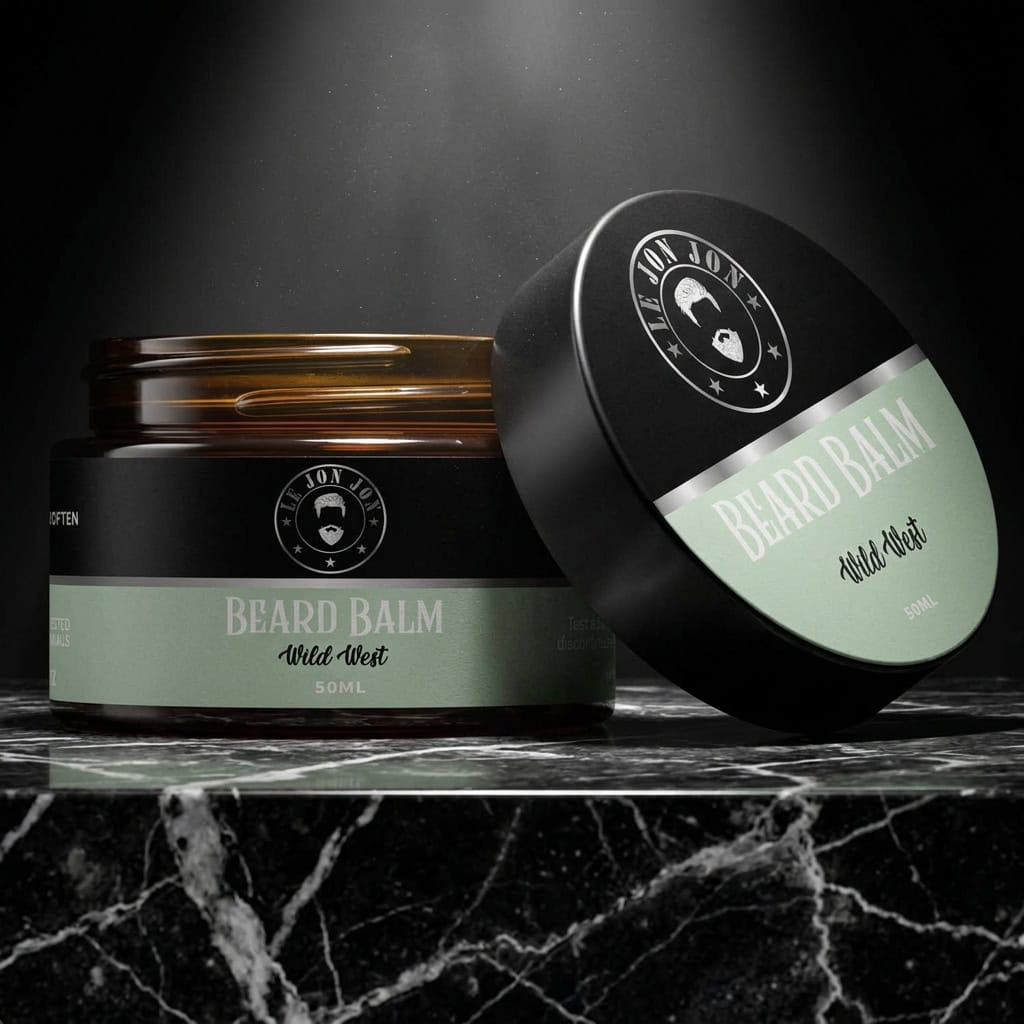 Wildwest Beard Balm Lifesytyle image front angle