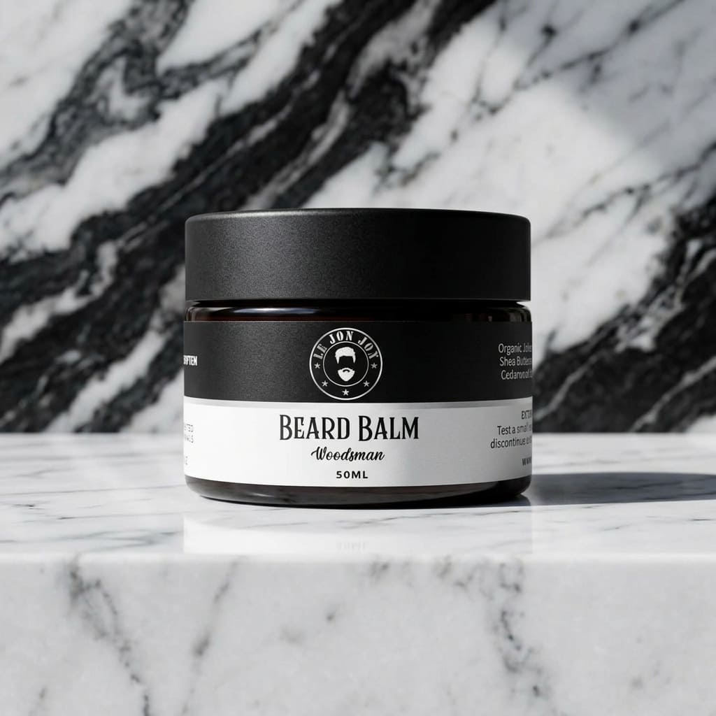 Woodsman beard Balm lifestyle image
