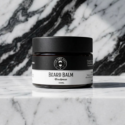 Woodsman beard Balm lifestyle image