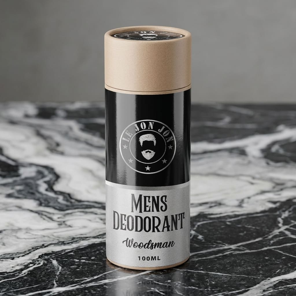 Woodsman deodorant lifestyle image