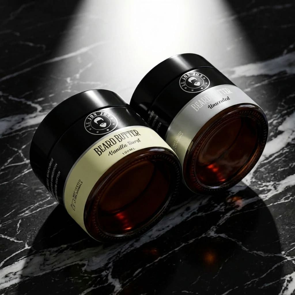 any 2 beard butters lifestyle image top view