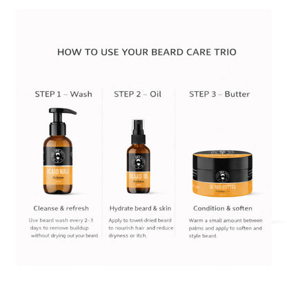 beard care steps