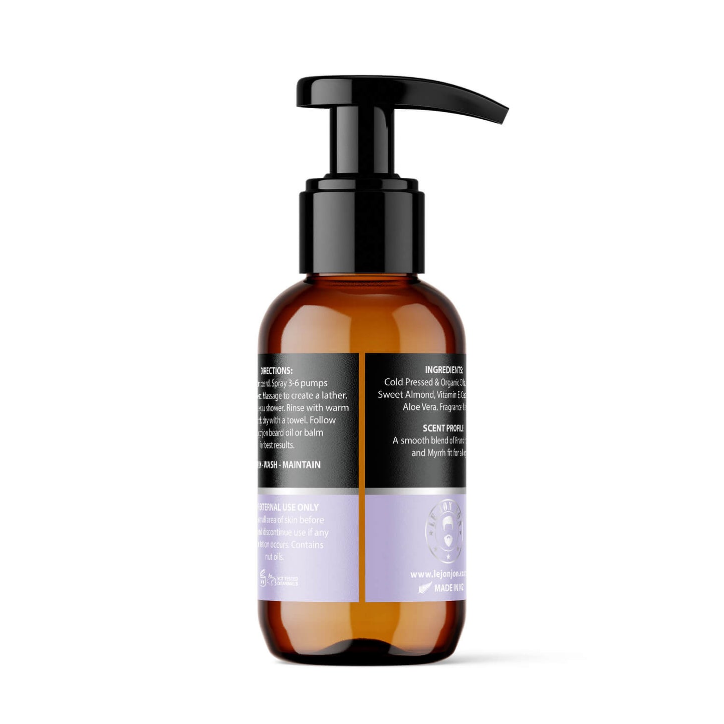 spiritual beard wash back