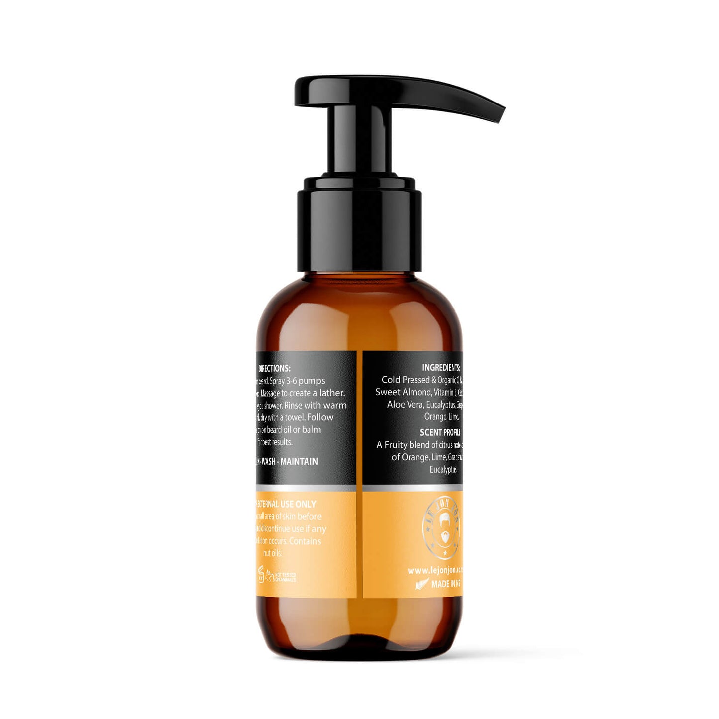 scotsman beard wash back