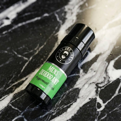 peppermint fresh deodorant side view